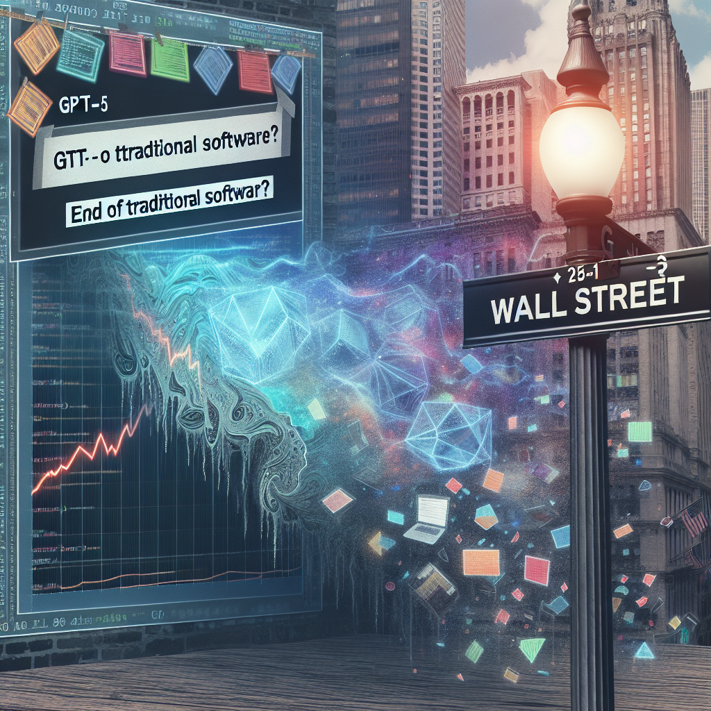 GPT-5: ¿fin del software tradicional? Alerta de Wall Street