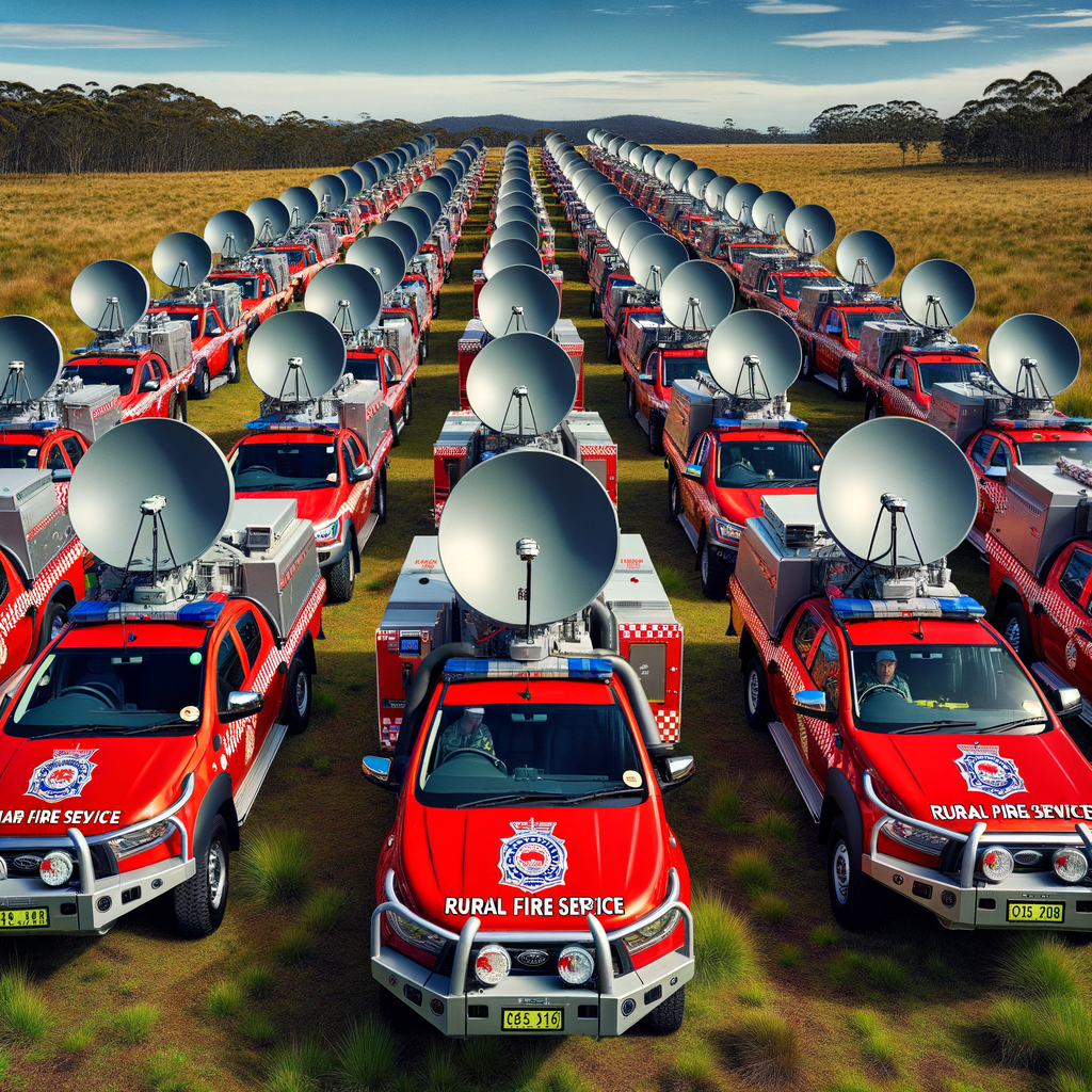  RFS de Nueva Gales del Sur equipa Starlink en sus primeros 53 vehículos