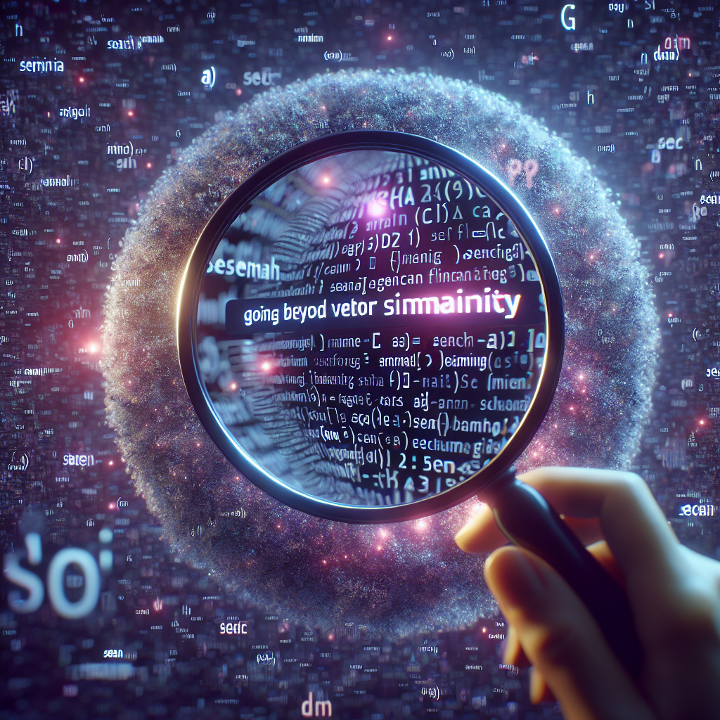 Búsqueda Semántica que Funciona: Más Allá de la Similitud Vectorial