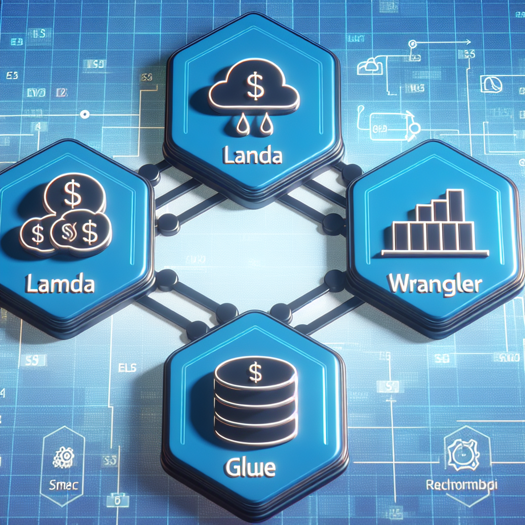  ETL económico para datos pequeños con Lambda, S3, Wrangler y Glue