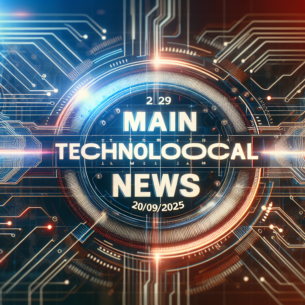 Principales noticias tecnológicas 20/09/2025