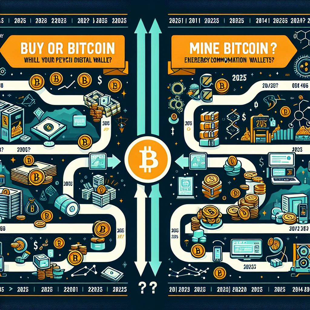 ¿Comprar o minar Bitcoin en 2025?