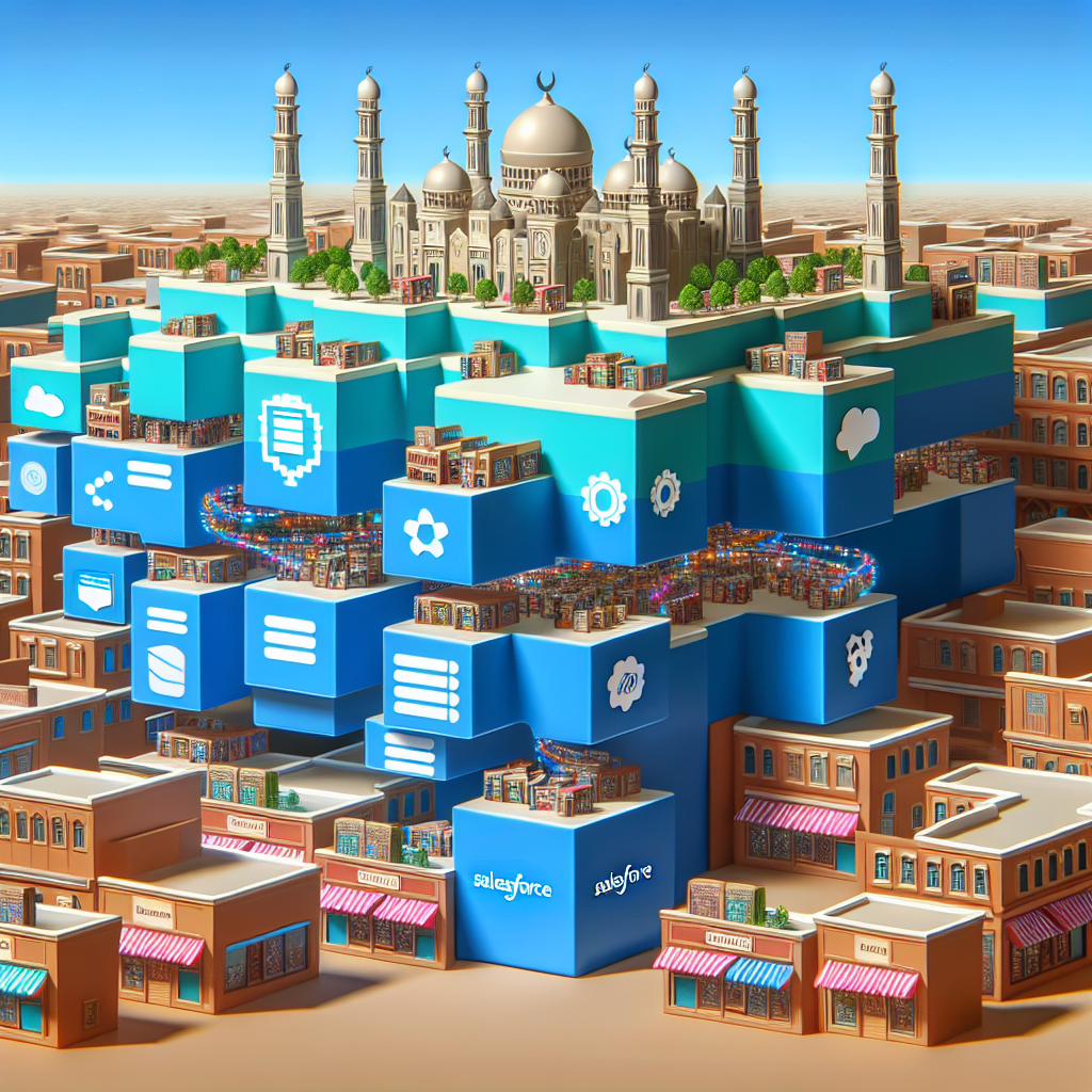 Soporte de Salesforce martech stack para la expansión de tiendas en El Jannah