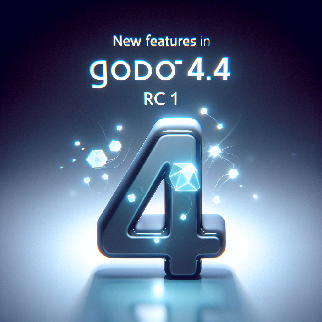  Novedades en Godot 4.4.1 RC 1