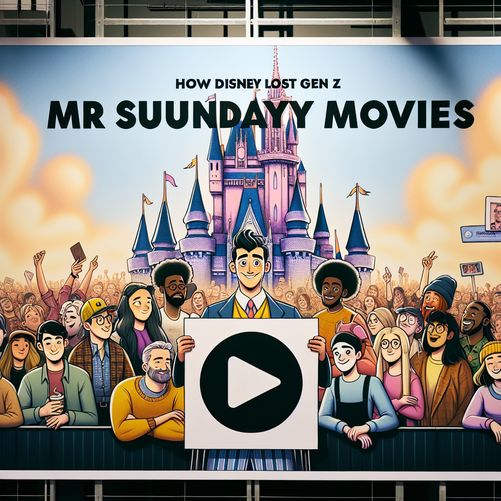 Mr Sunday Movies: Cómo Disney perdió a Gen Z