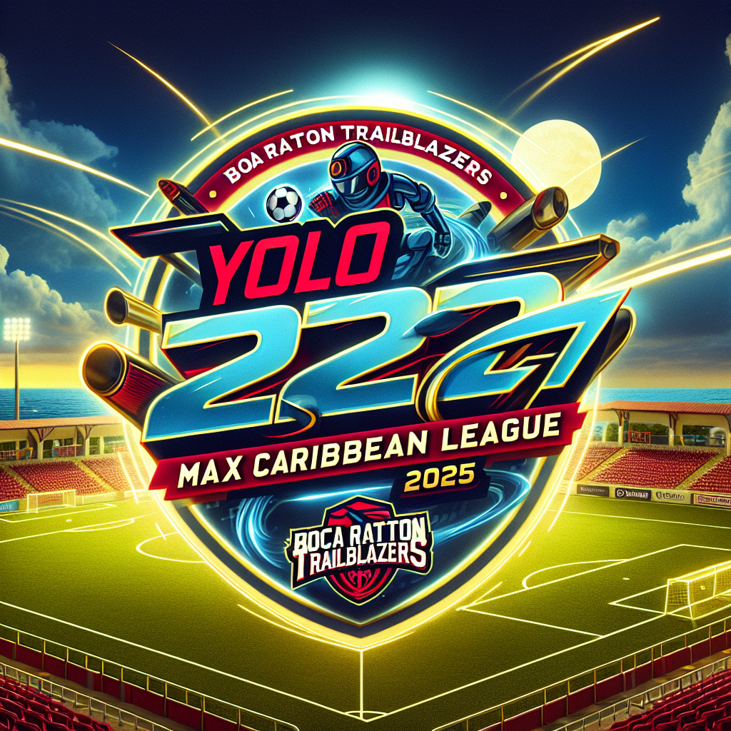 YOLO247 Patrocinador Principal de Boca Raton Trailblazers en la Liga MAX60 del Caribe 2025