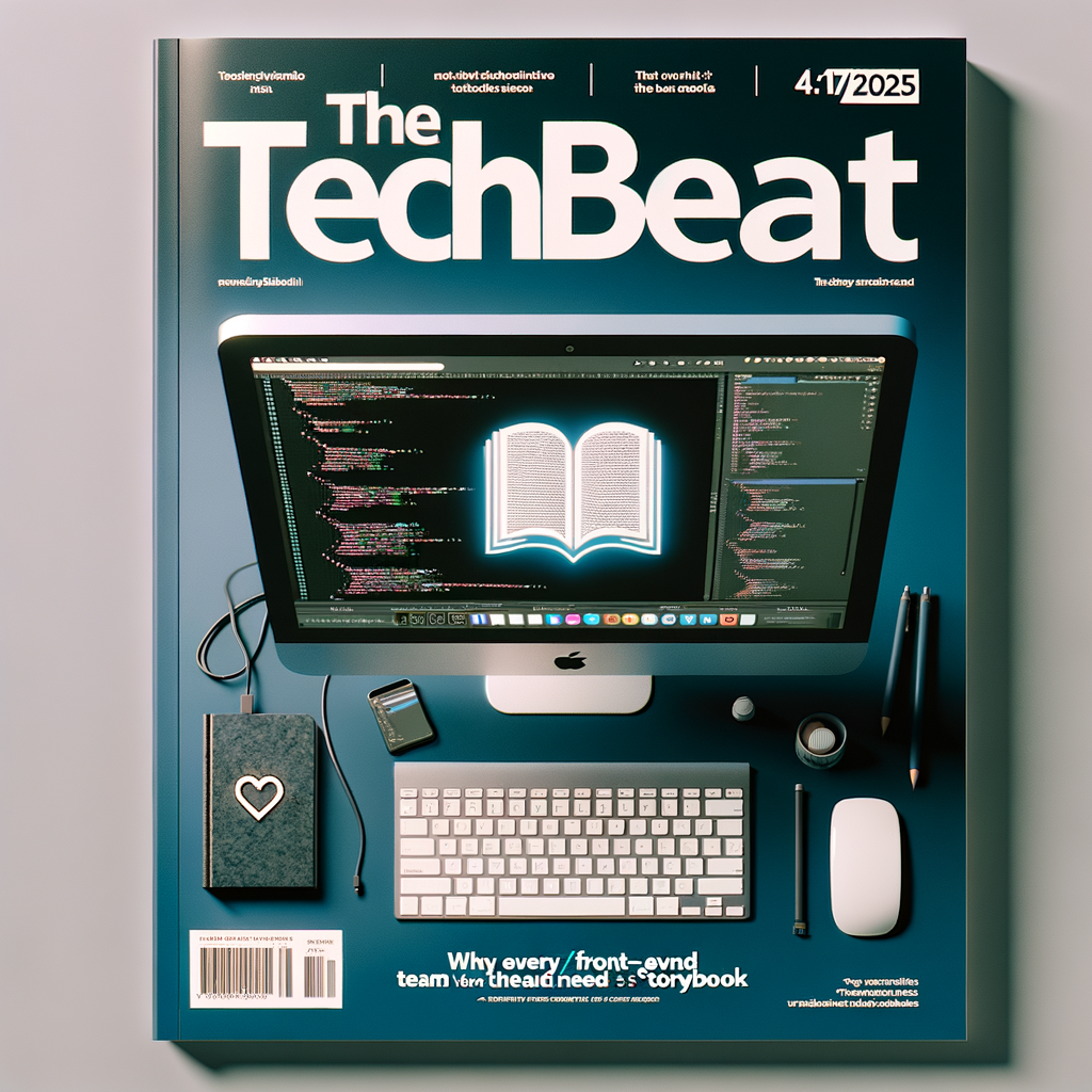 El Ritmo Tecnológico: Por qué todo equipo de Front-End necesita Storybook (4/17/2025)