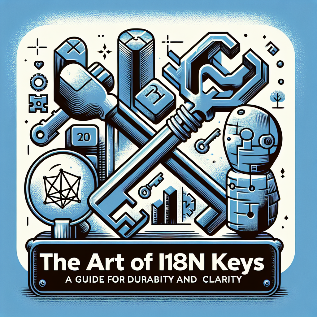 El Arte de las Claves i18n: Guía para Durabilidad y Claridad