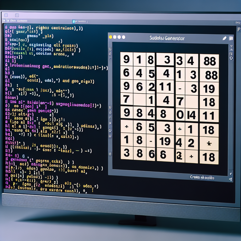 Generador de Sudoku personalizado en Python