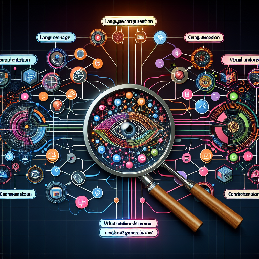 Lo Que Revelan los Modelos Visión-Lenguaje Sobre la Generalización Multimodal