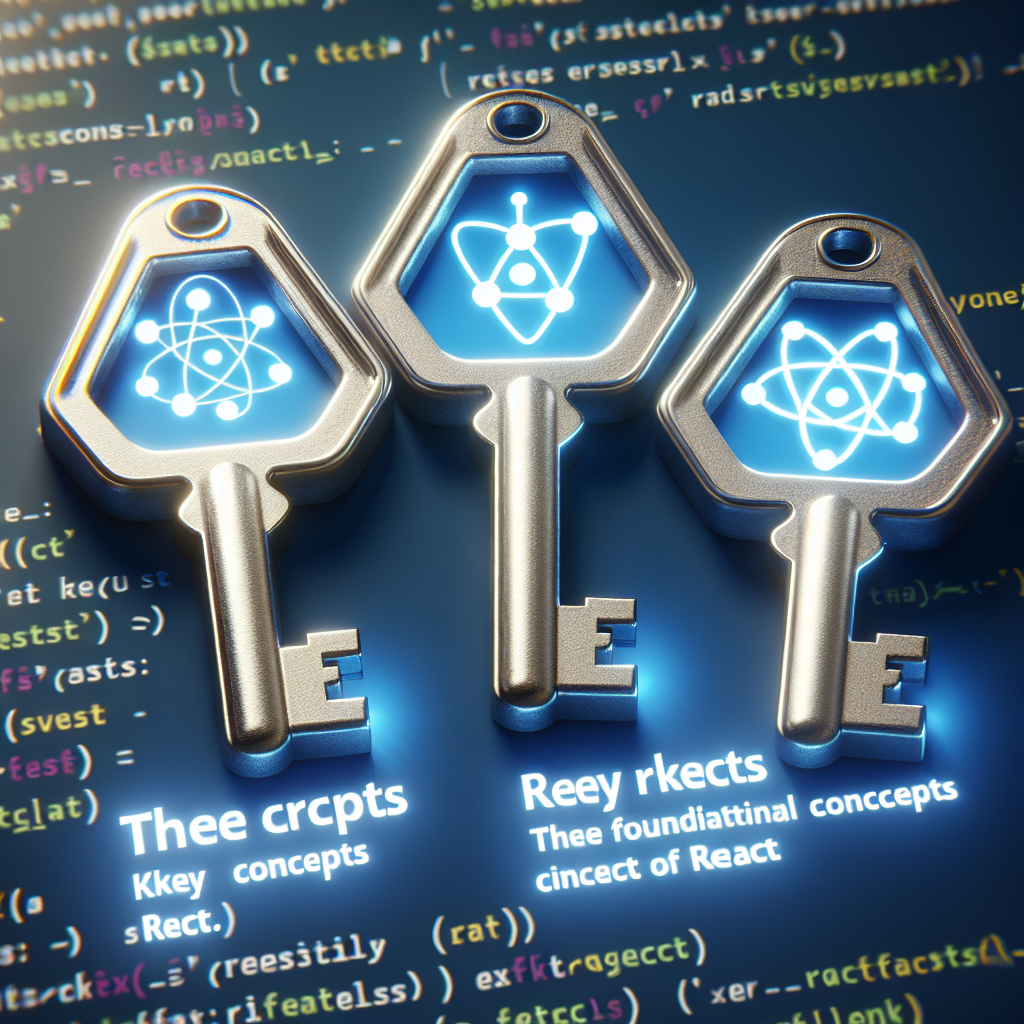 Tres Conceptos Clave de React