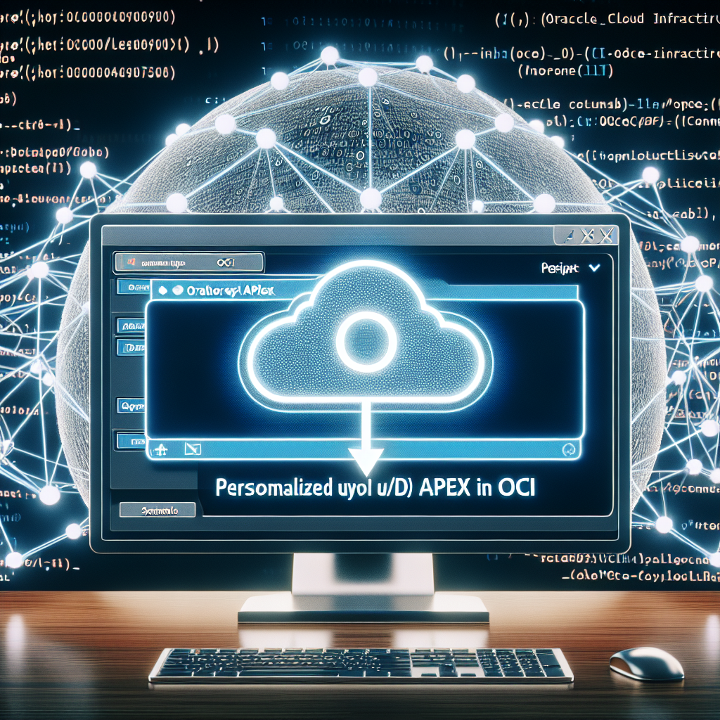 URLs Personalizadas para Oracle APEX en OCI
