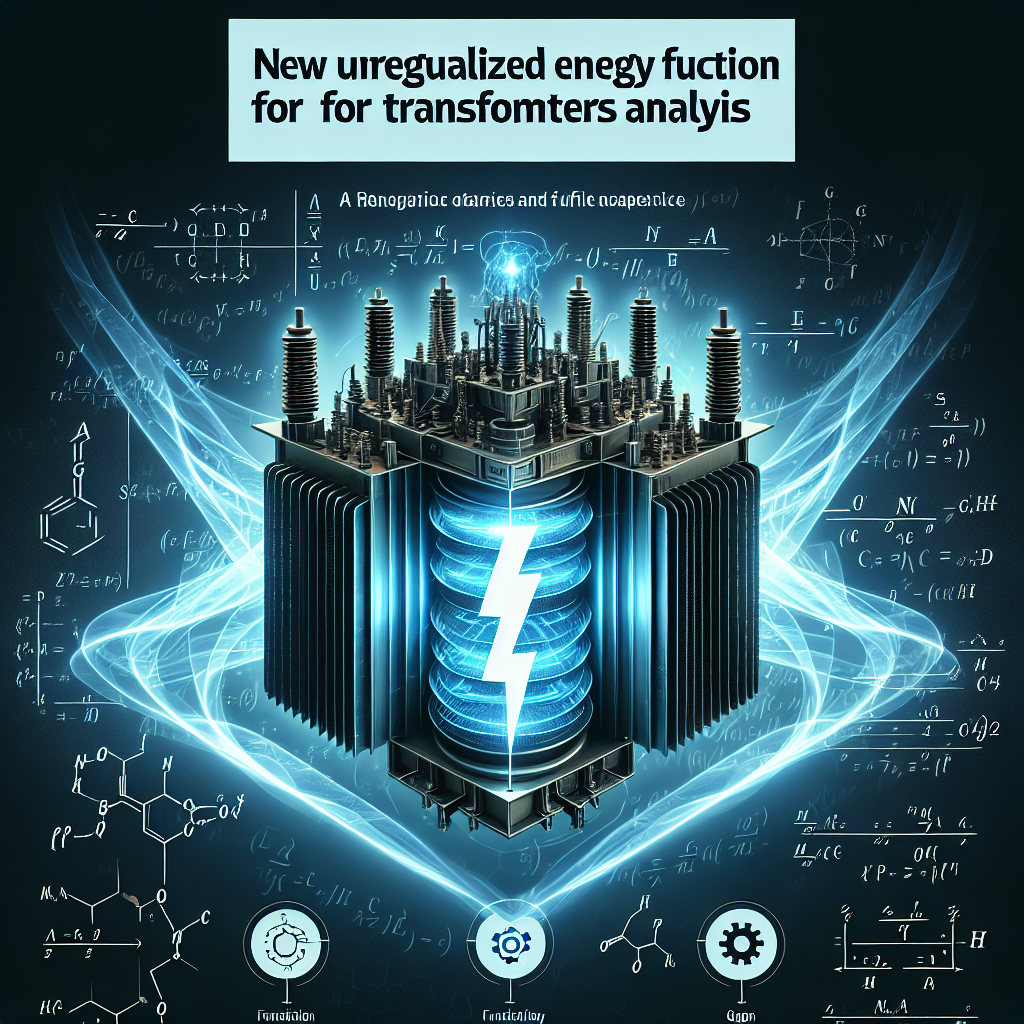 Nueva función de energía sin regularización para análisis de Transformers