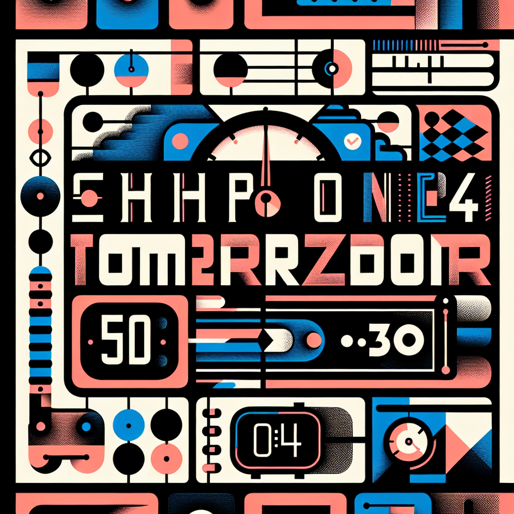 Shipaton Do0ne 4: Temporizador con Widget Personalizado