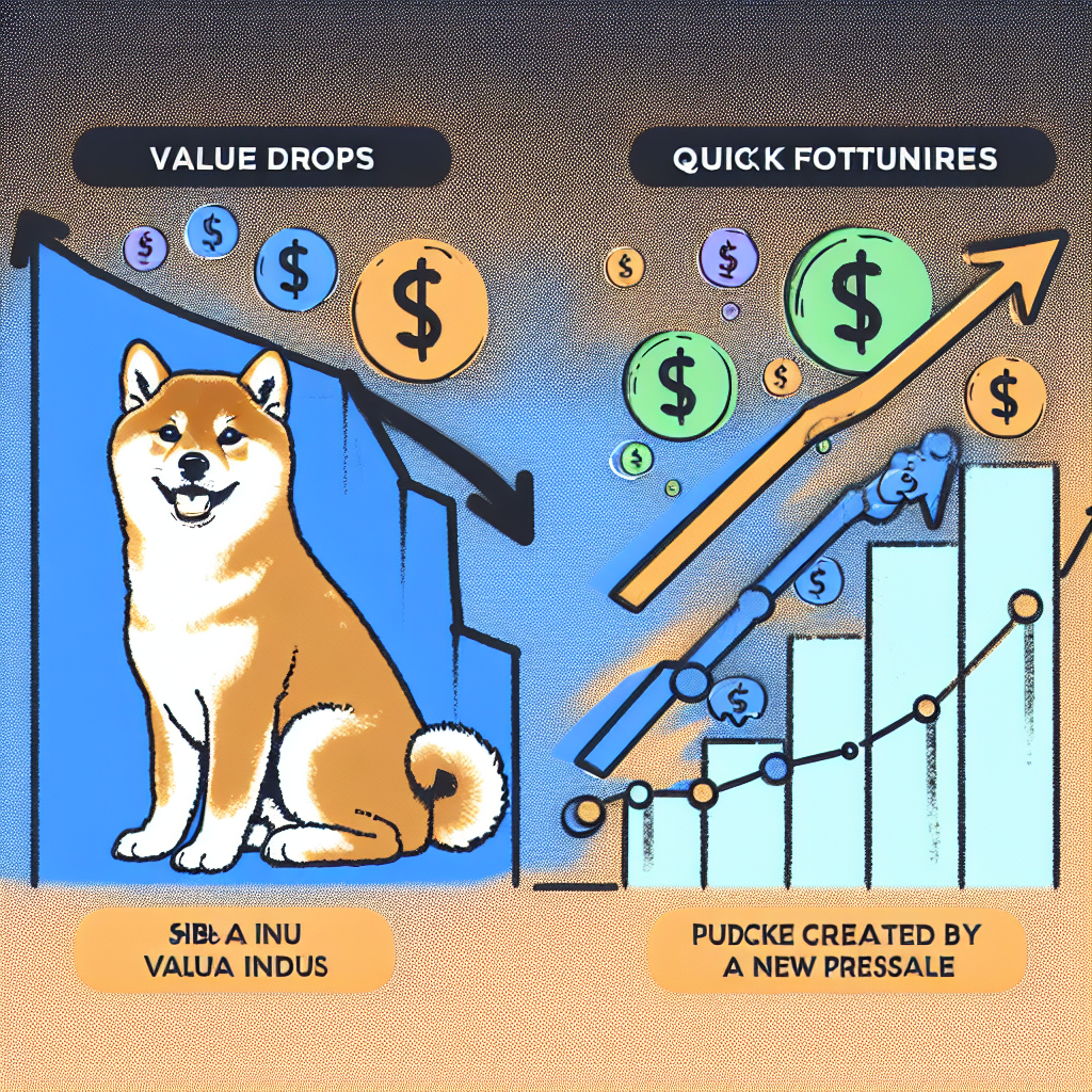 Shiba Inu baja, Pepeto presale crea fortunas rápidas