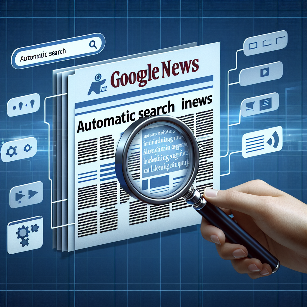 Búsqueda automática en Google News