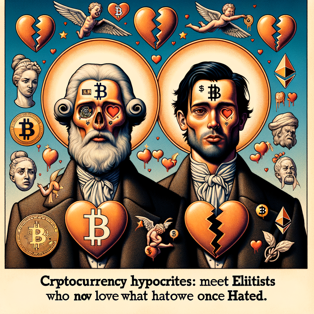Hipócritas de la criptomoneda: Conoce a los elitistas que ahora aman lo que antes odiaban