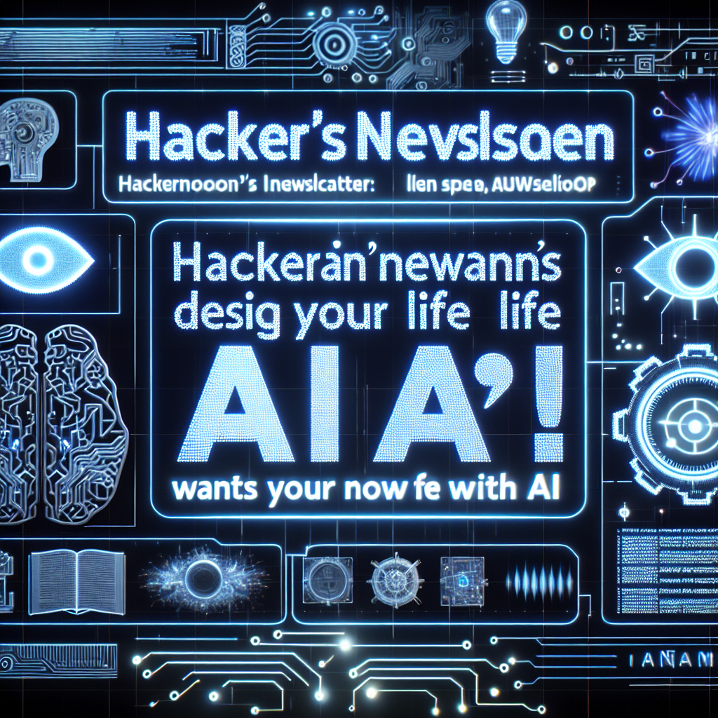 La Newsletter de HackerNoon: OpenAI Quiere Diseñar tu Vida con IA