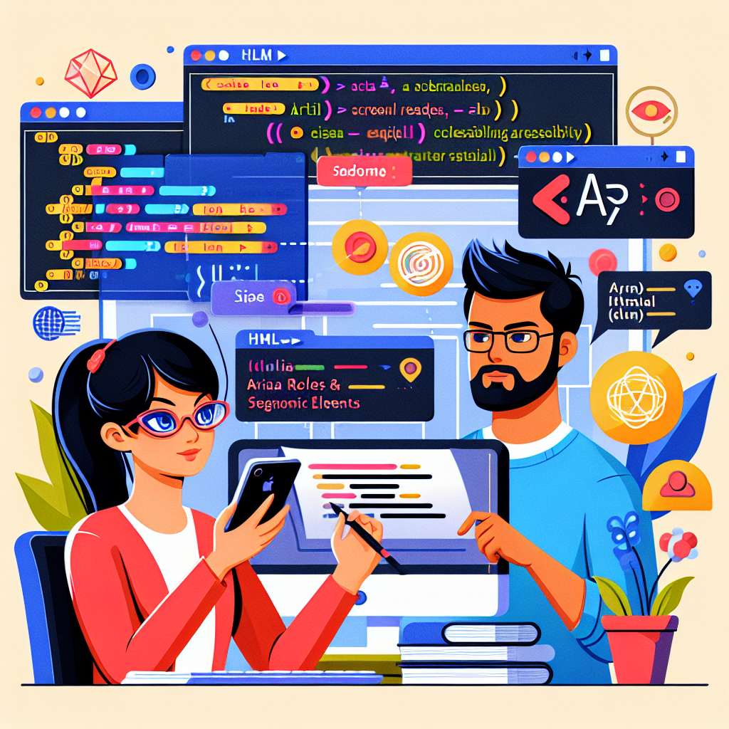 Accesibilidad en HTML: Roles ARIA, Elementos Semánticos y Lectores de Pantalla