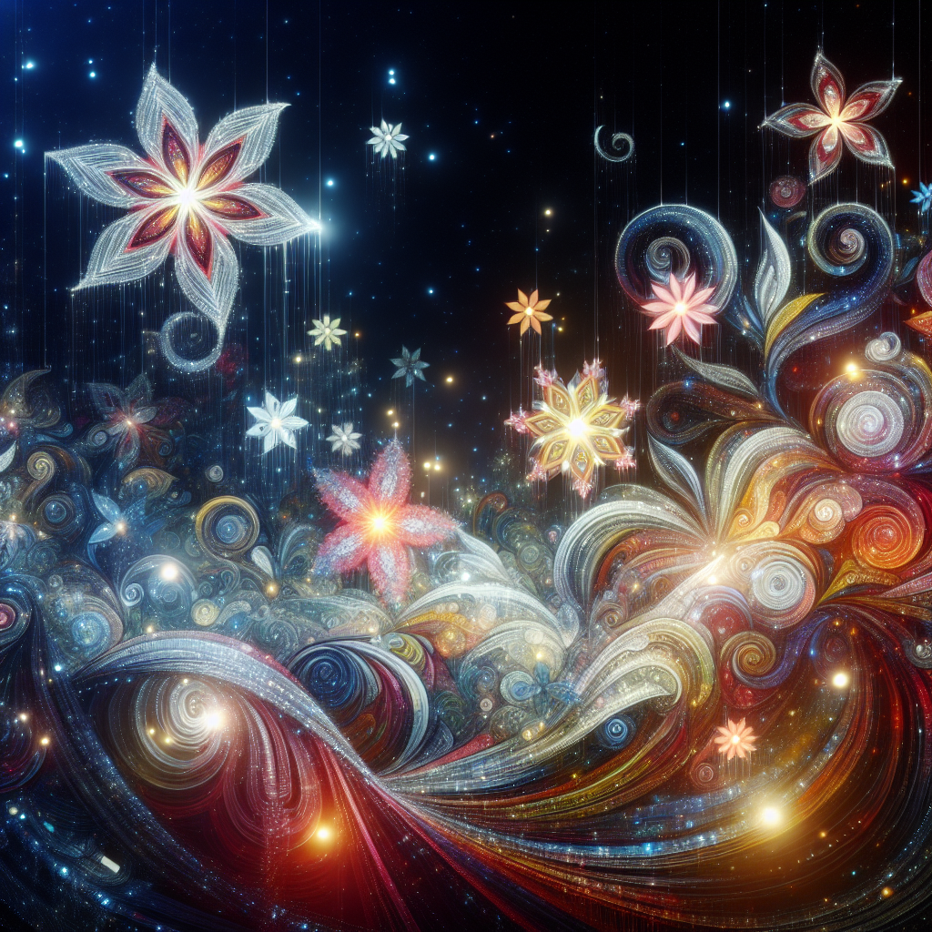 CSS: Flores que florecen en Noche Mágica