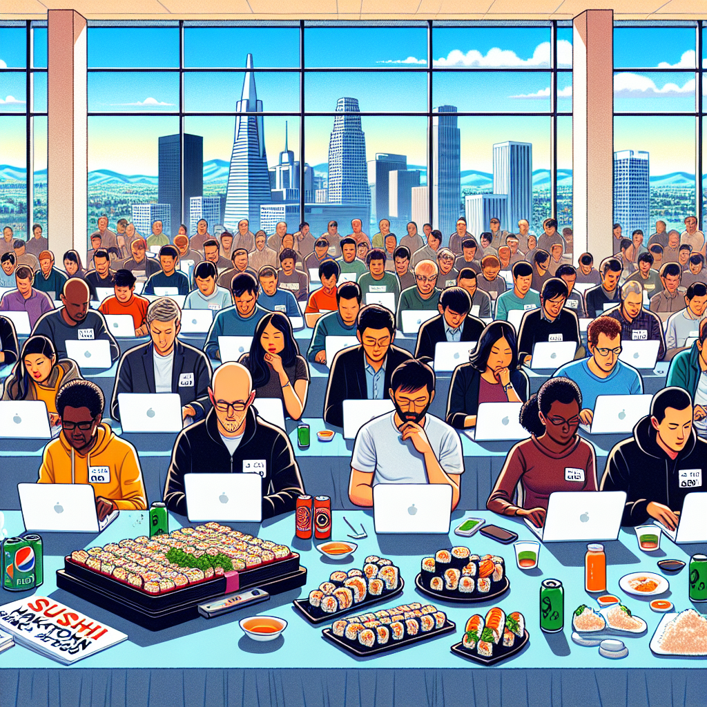 Hackatón de Sushi 2025: Coders, Comercio y Creatividad en Silicon Valley