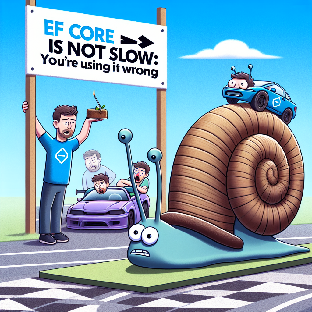EF Core no es lento: lo usas mal