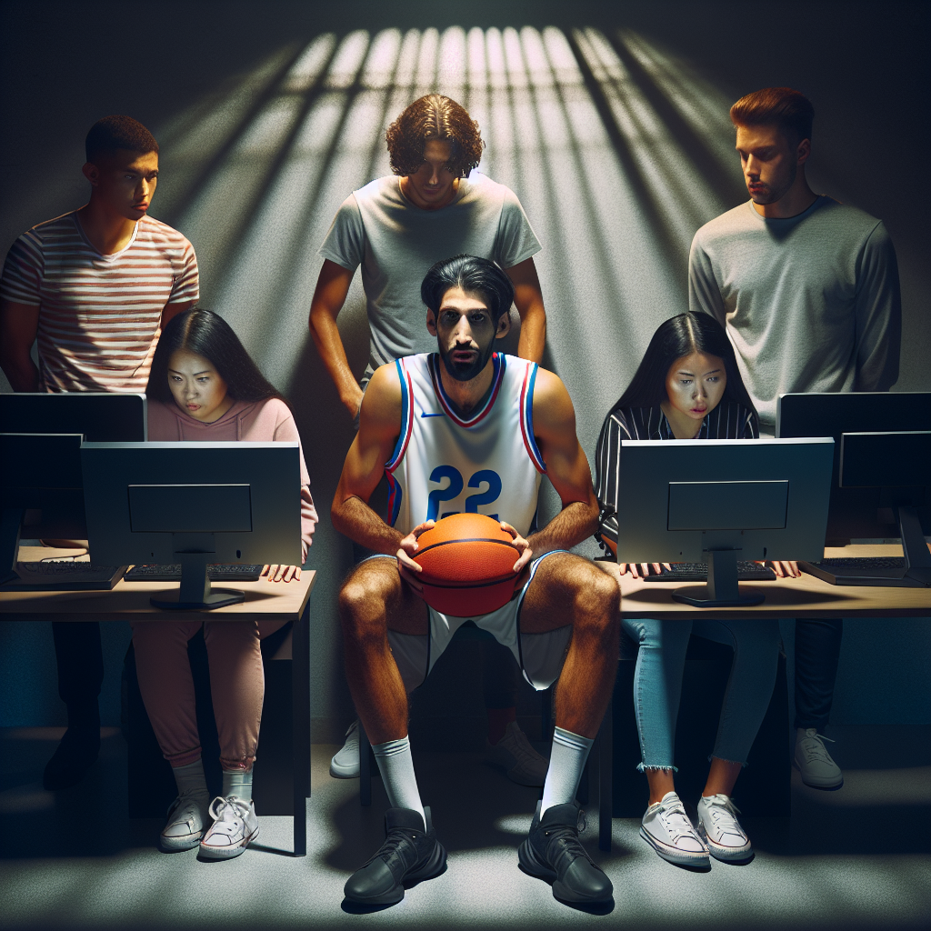 Jugador de baloncesto y 4 jóvenes detenidos por delitos de ransomware