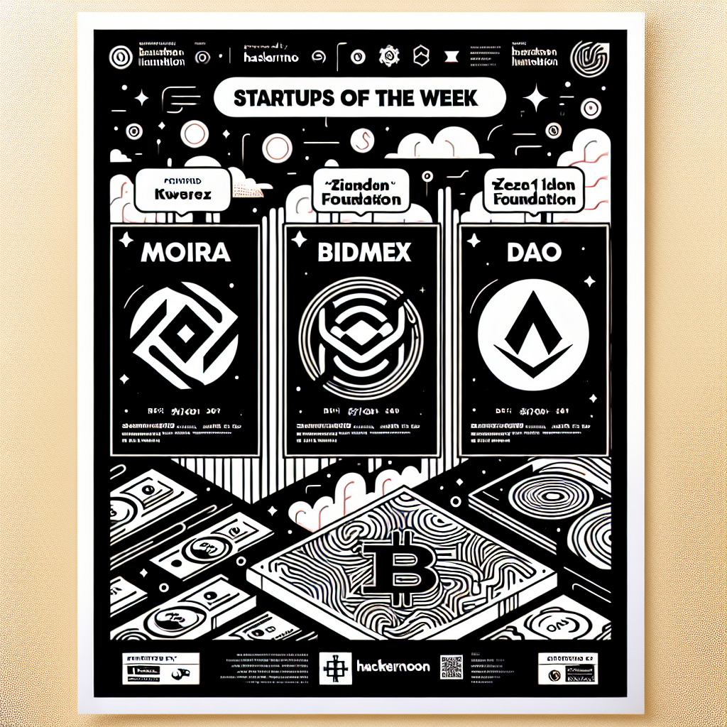  Conoce a Moira, Bidmex y GGEZ1 Foundation DAO: Startups de la Semana