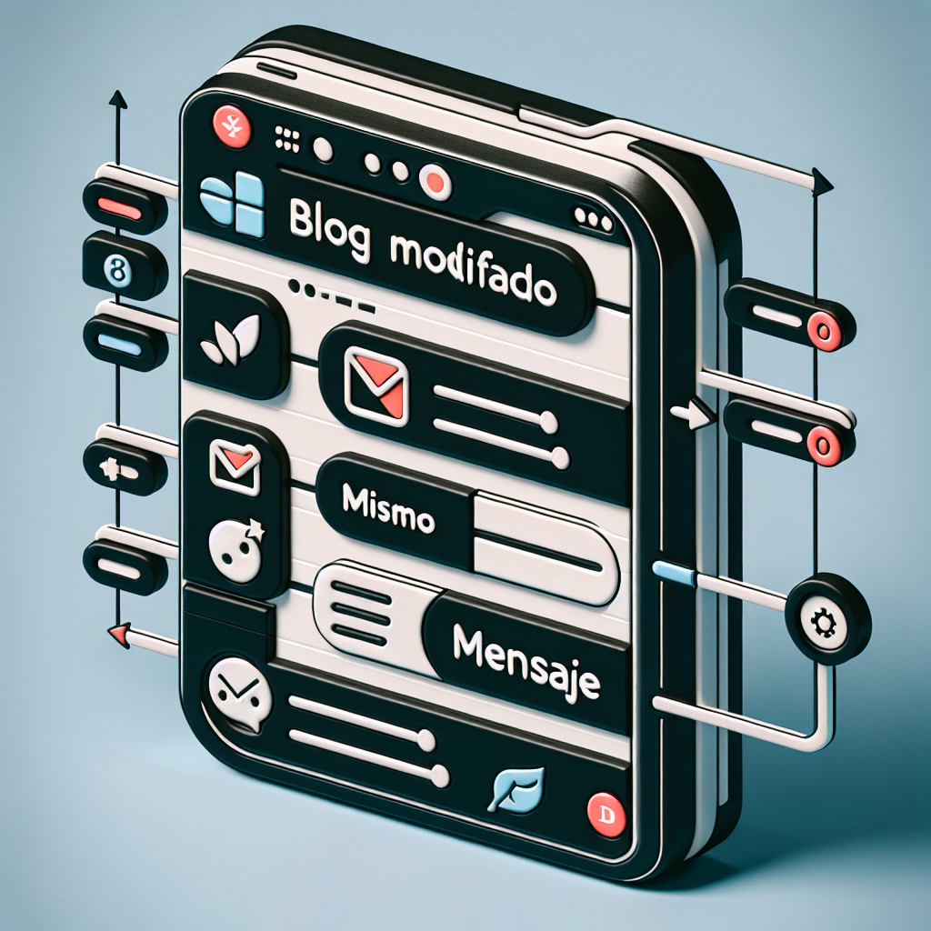 Blog Modificado, Mismo Mensaje