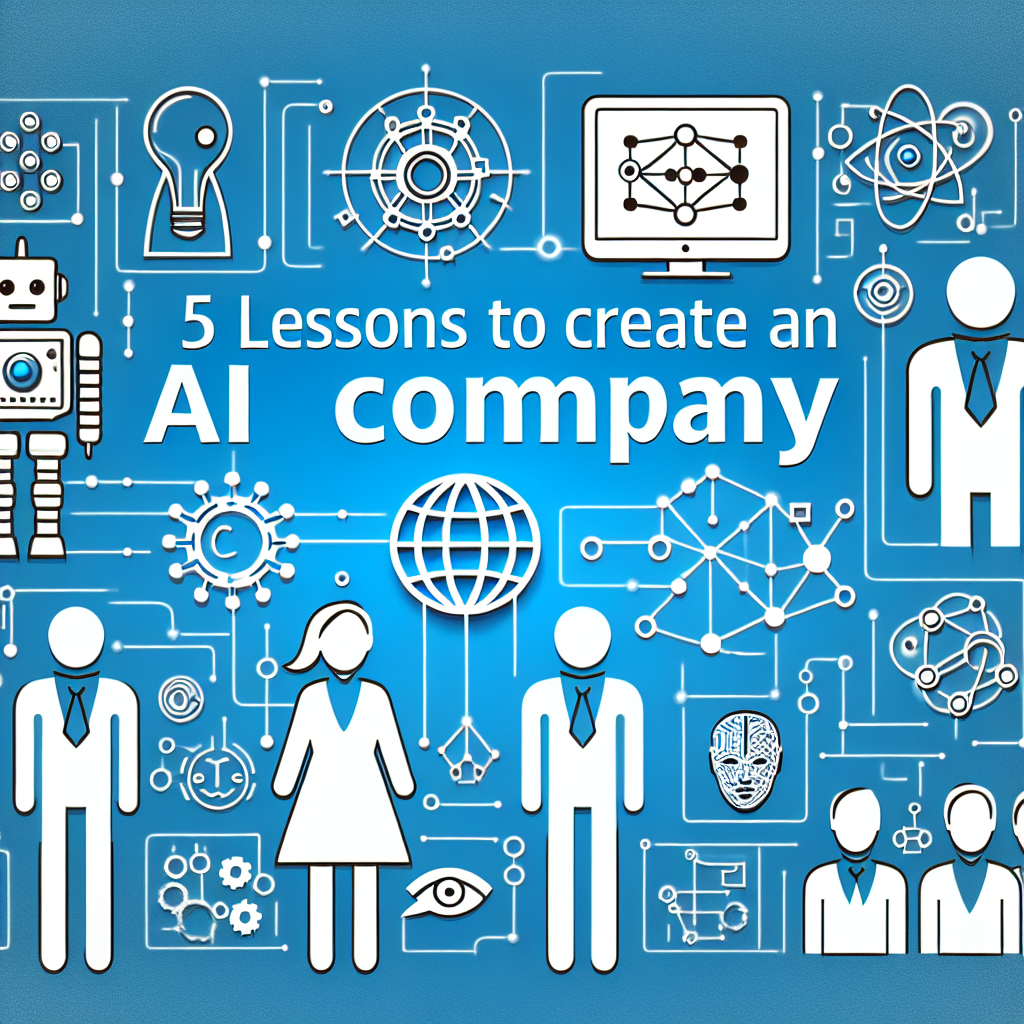 5 Lecciones para Crear una Empresa de IA