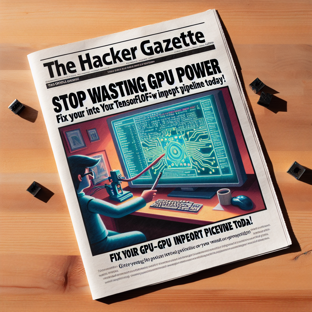 La Gaceta Hacker: Deja de Desperdiciar Potencia de GPU—Corrige tu Pipeline de Entrada de TensorFlow Hoy mismon
