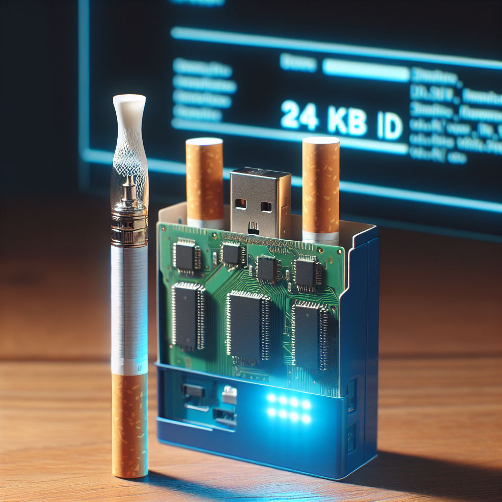 Cigarrillo electrónico desechable: servidor web funcional con 24 KB de RAM