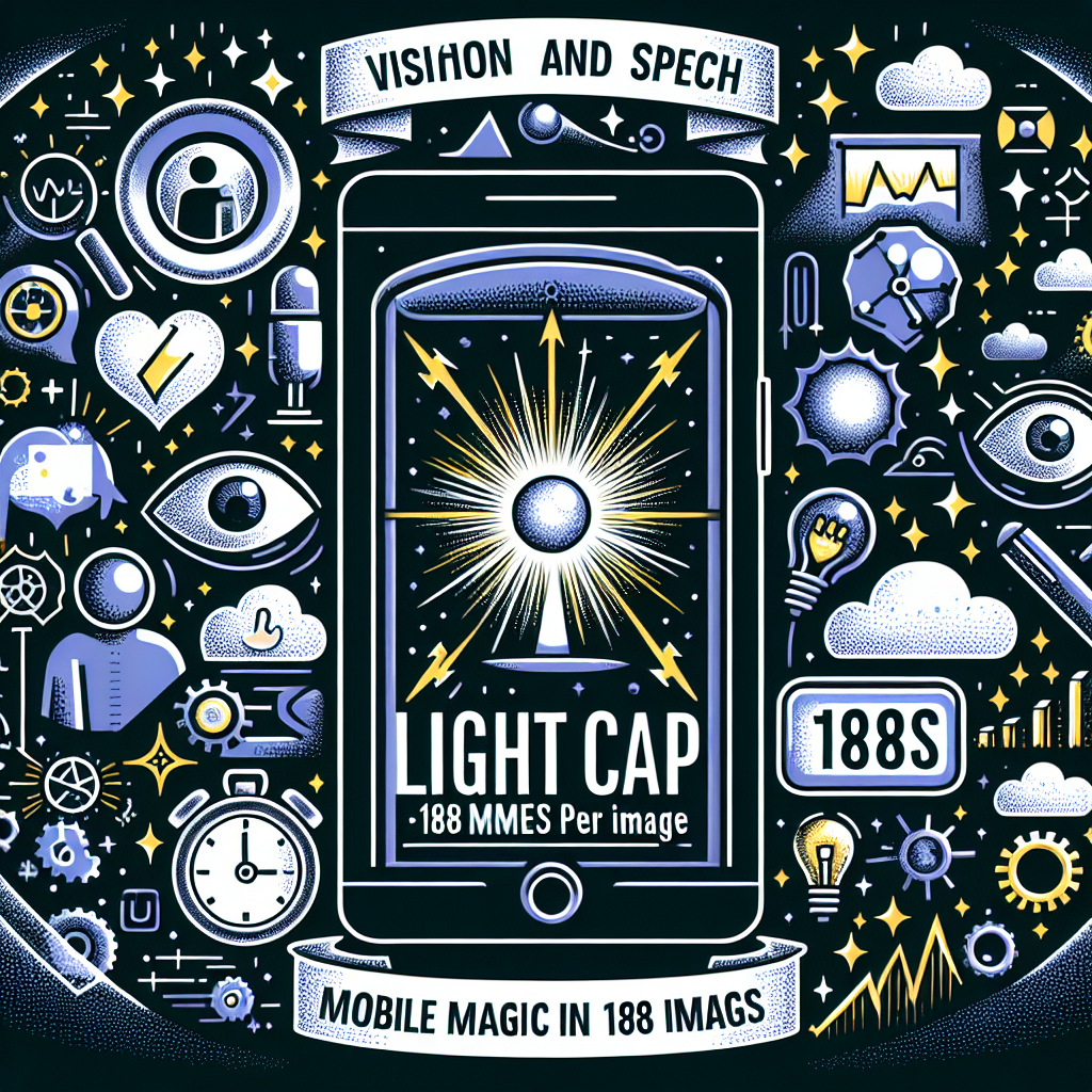 Visión y Habla de LightCap: Magia Móvil en 188ms por Imagen