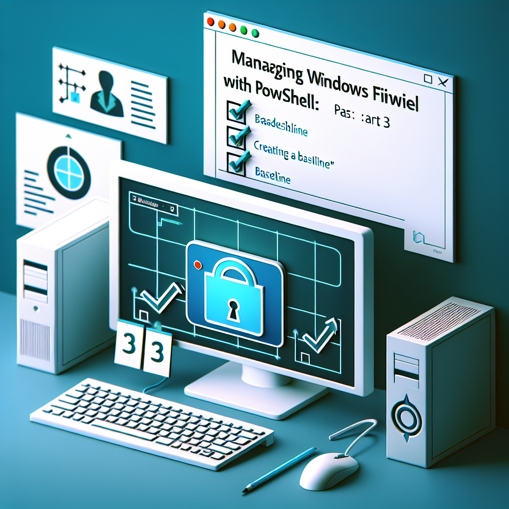Gestionar Reglas del Firewall de Windows con PowerShell, Parte 3: Creando una Línea Base