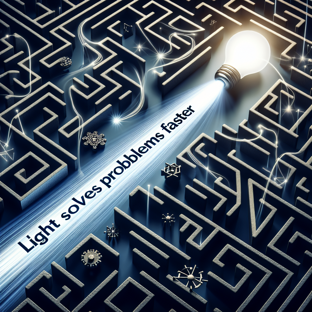 La Luz Resuelve Problemas Más Rápido