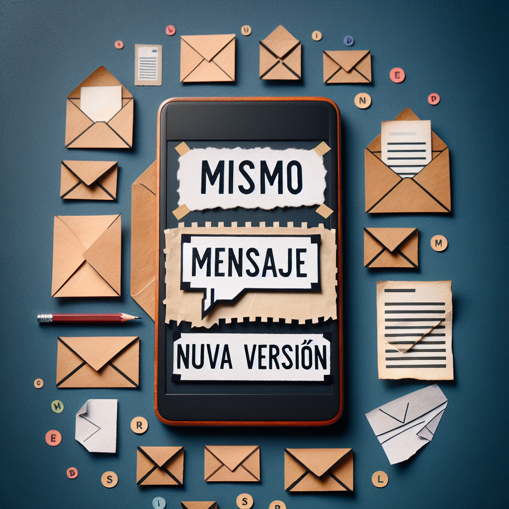 Mismo mensaje, nueva versión