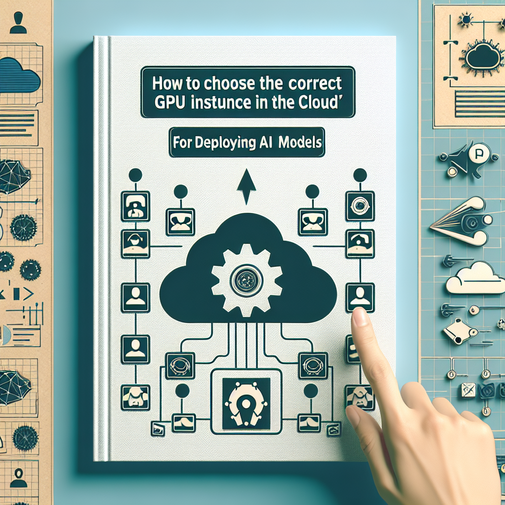 Cómo elegir la instancia adecuada de GPU en la nube para desplegar modelos de IA