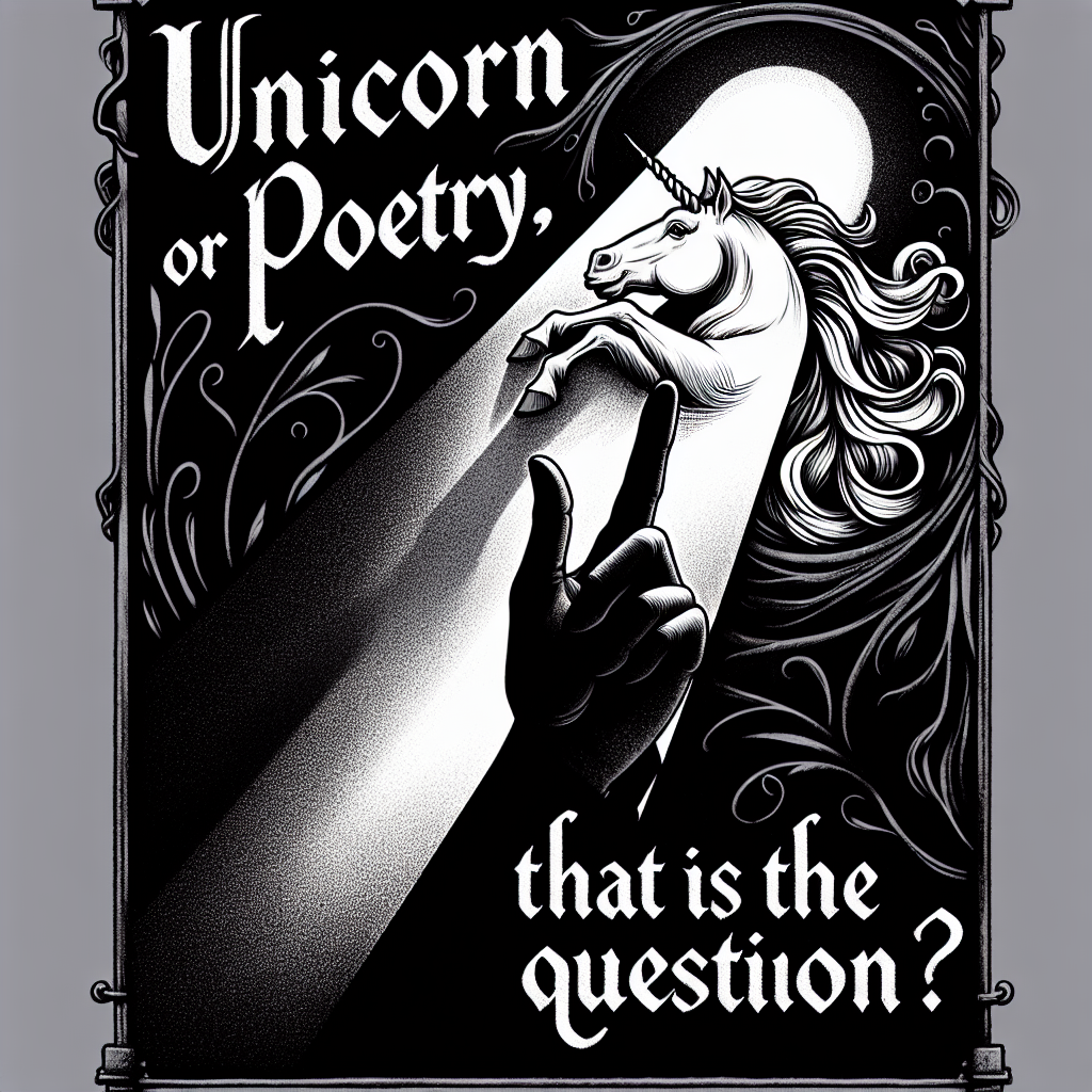 Unicornio o Poesía, esa es la cuestión