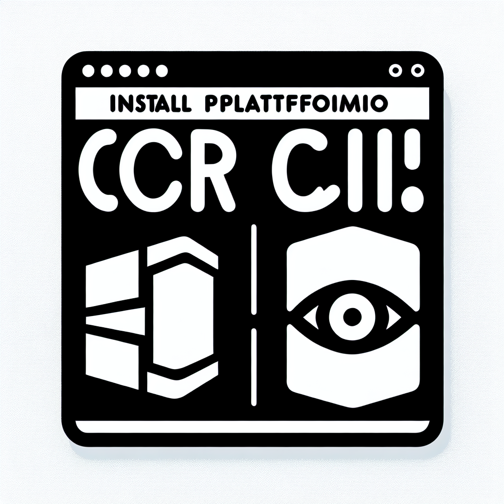 Instala PlatformIO Core (CLI) en Windows