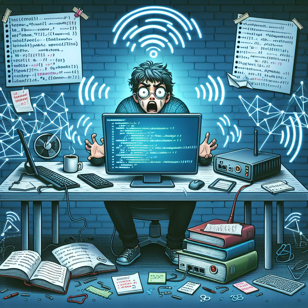 Empecé a programar y sin querer intenté hackear mi WiFi