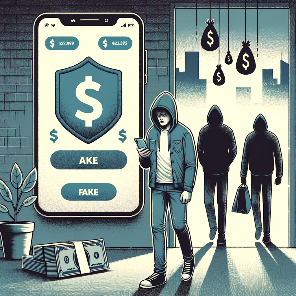 Estafadores me robaron en persona con una app falsa