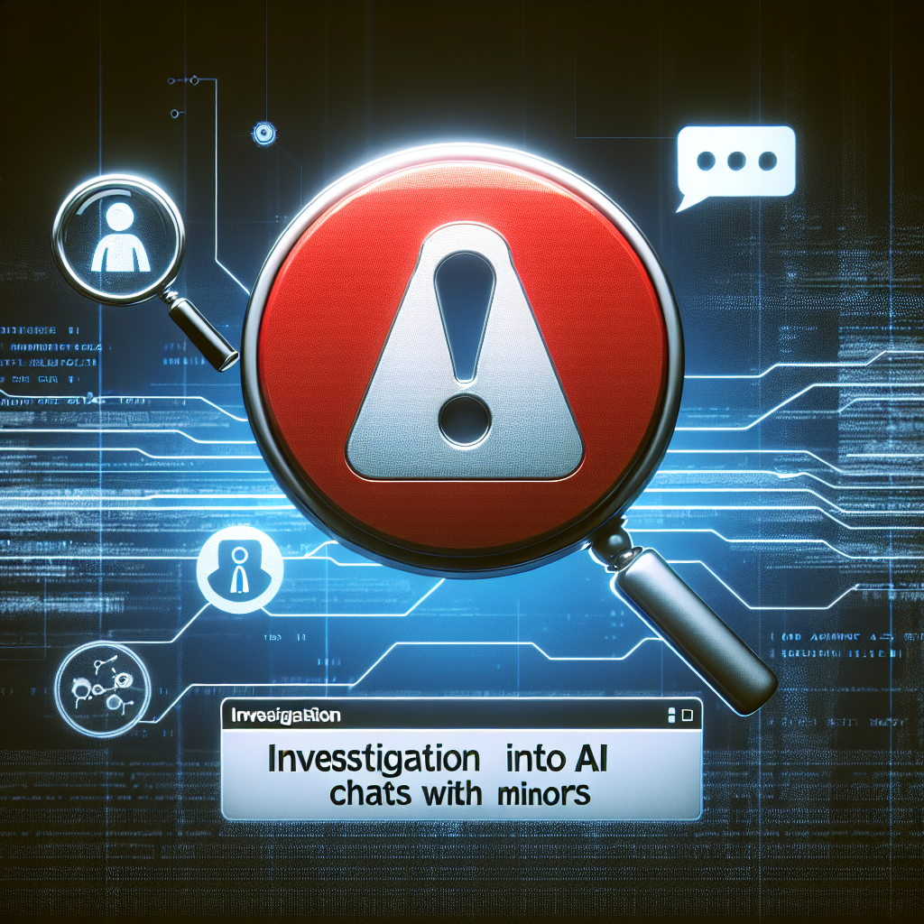 Meta investigada por chats de IA con menores