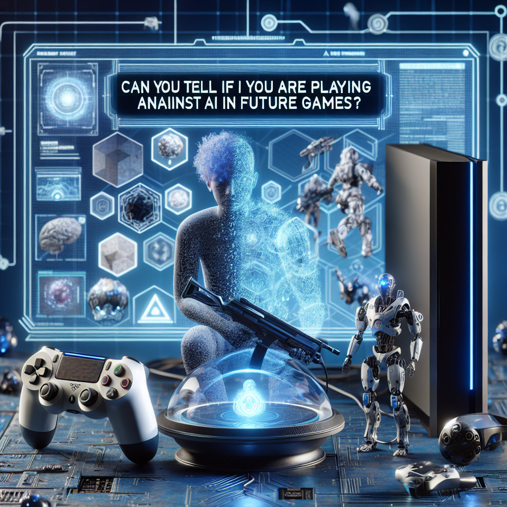 ¿Sabrás si estás jugando contra una IA en el futuro de los videojuegos?