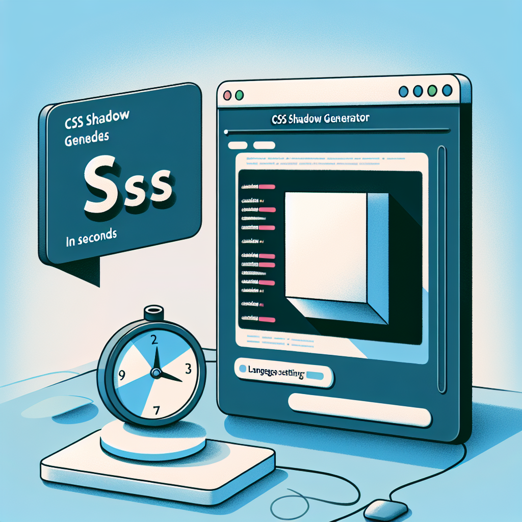Generador de Sombras CSS en Segundos