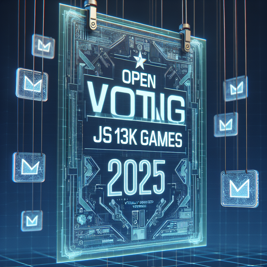 Votación abierta js13kGames 2025