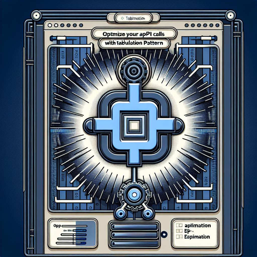Optimiza tus API Calls con el Patrón de Tabulación