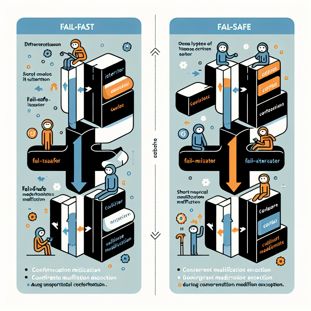 Diferencia entre iteradores fail-fast y fail-safe
