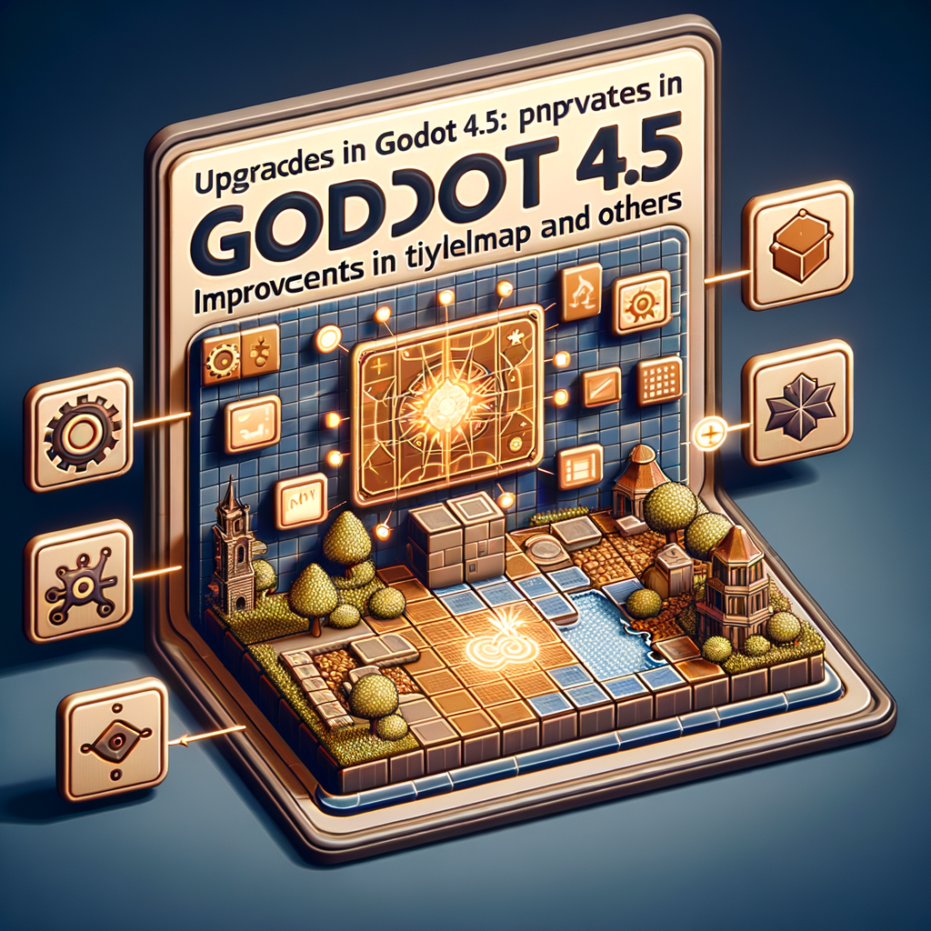  Novedades de Godot 4.5: Mejoras en Tilemap Físico y Otros