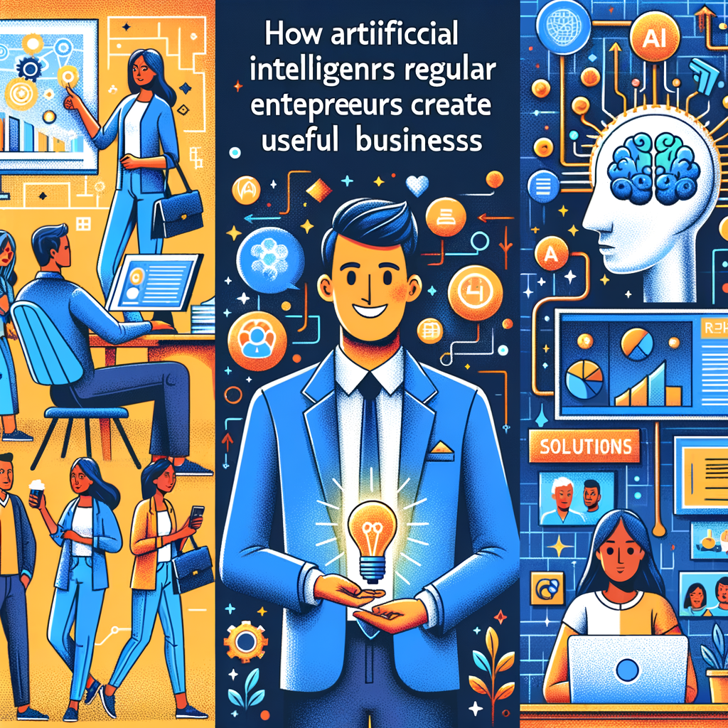  Cómo la Inteligencia Artificial ayuda a emprendedores comunes a crear negocios útiles