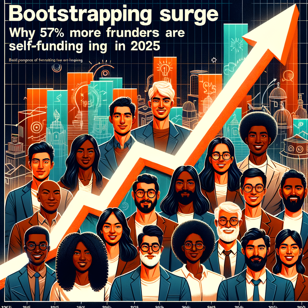 Auge de los emprendedores auto-financiados en 2025